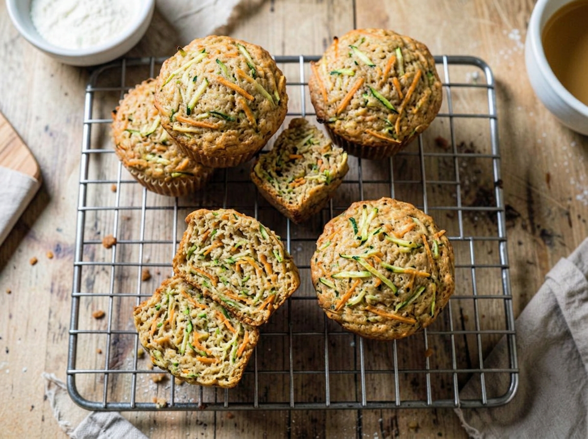 Carrot and Zucchini Muffins
